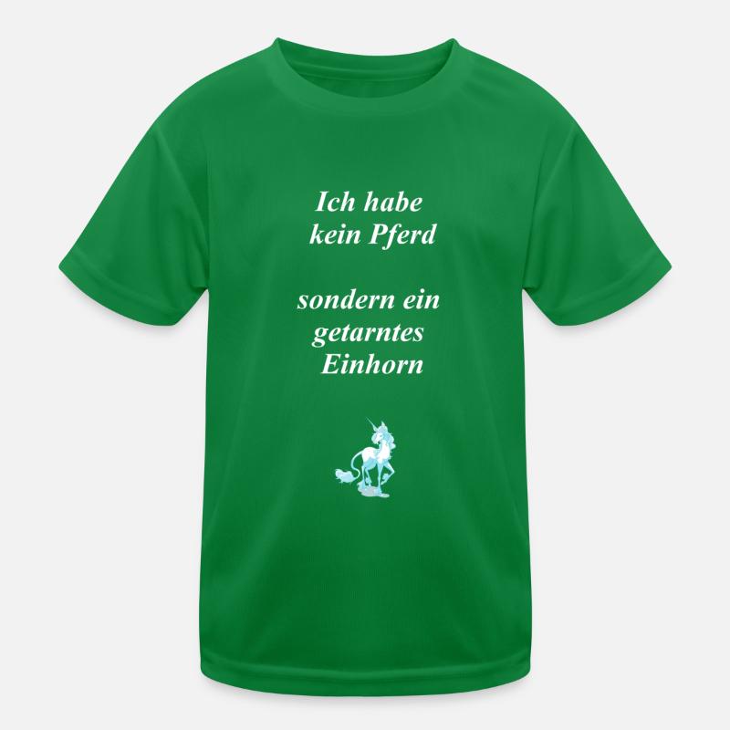 einhorn Kinder Funktions-T-Shirt
