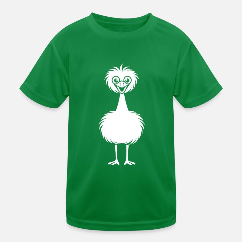 ostrich Kids Functional T-Shirt