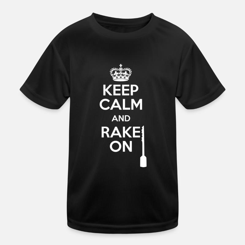 Lockpicking Keep Calm And Rake On Schloss Knacken Kinder Funktions-T-Shirt