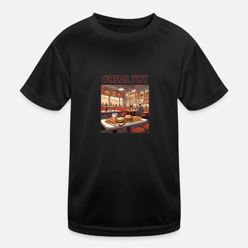 Le paradis de la restauration rapide T-shirt sport Enfant