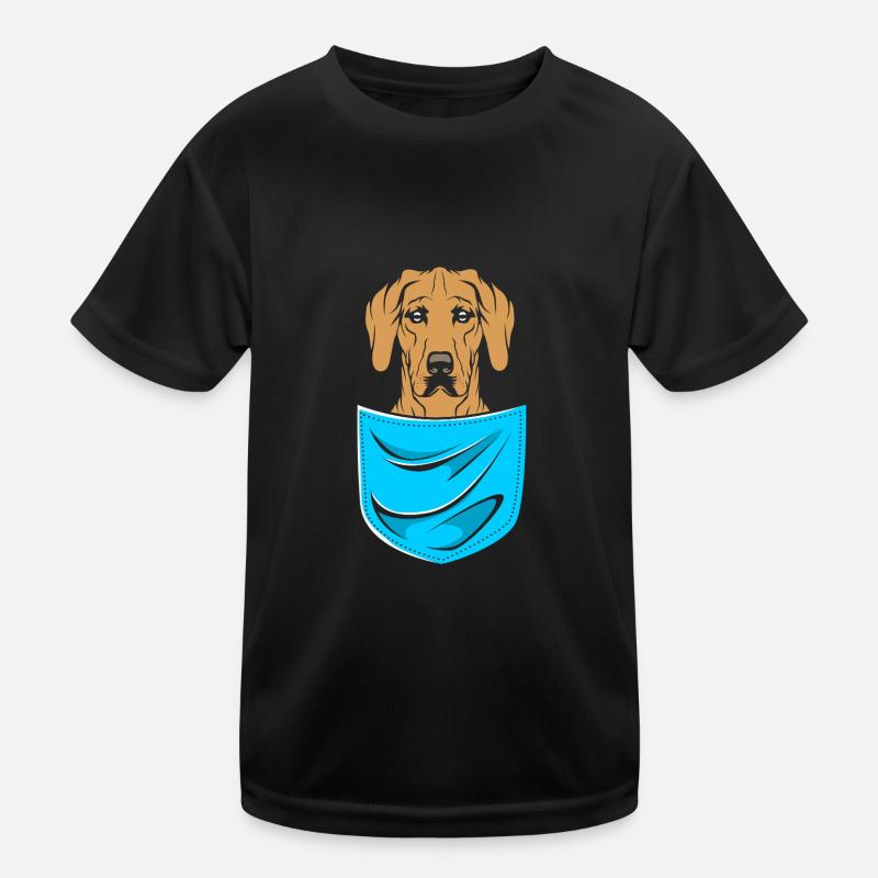 Rhodesian Ridgeback Kids Functional T-Shirt