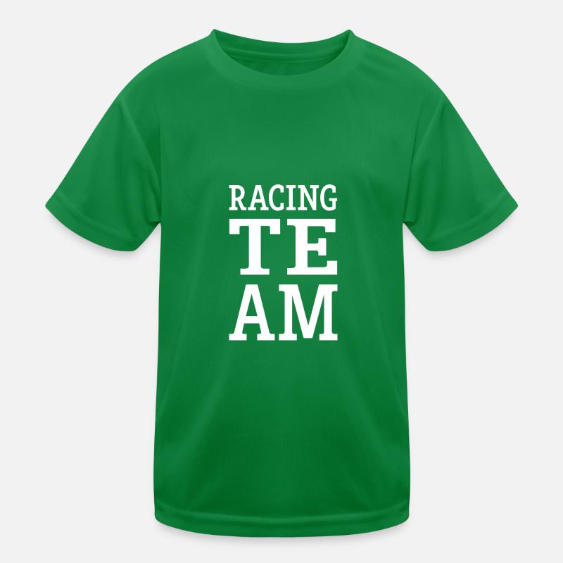 Équipe de course T-shirt sport Enfant