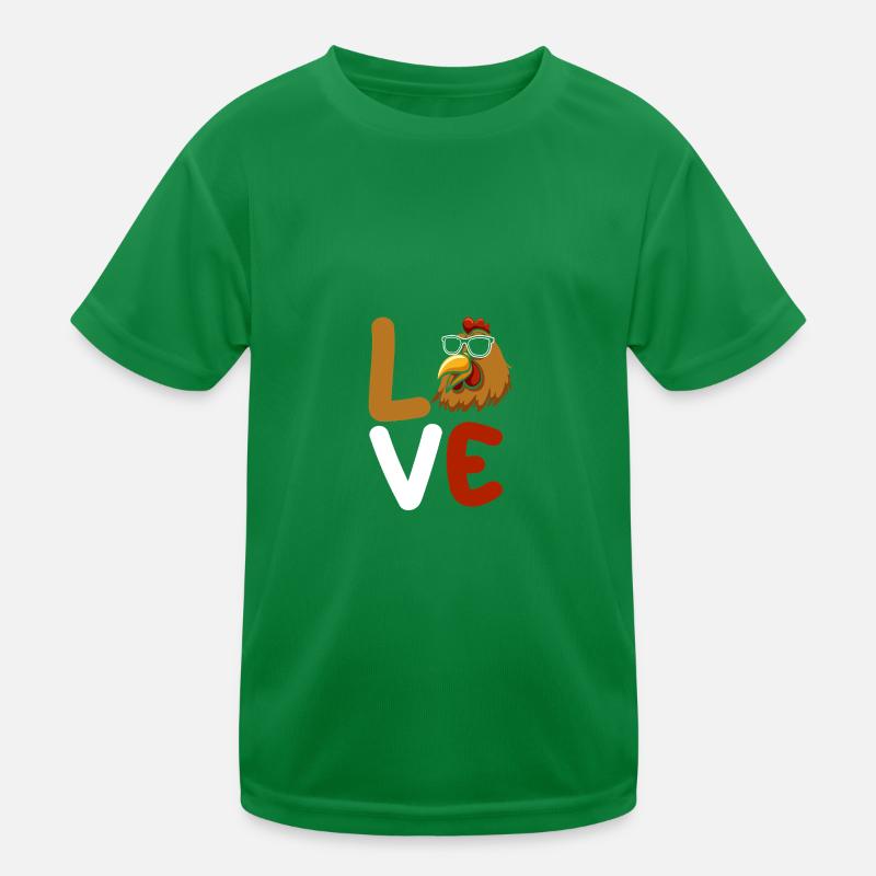 Chickens Hen Kids Functional T-Shirt