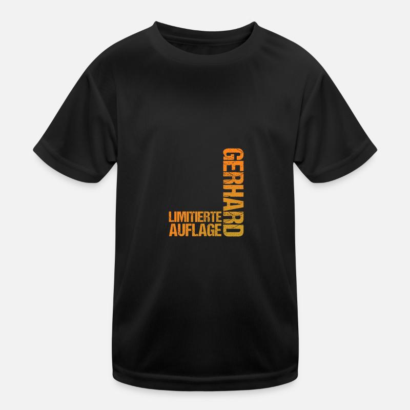 Gerhard Kinder Funktions-T-Shirt