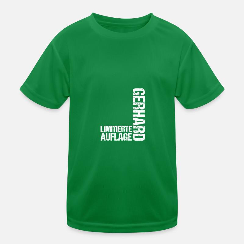 Gerhard Kinder Funktions-T-Shirt