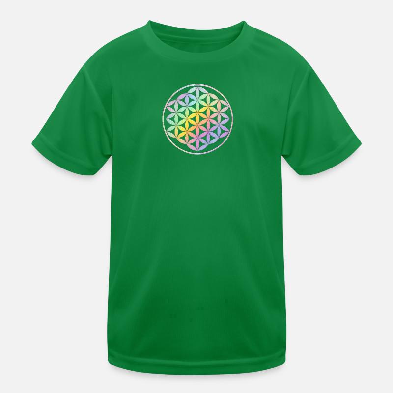 Fleur de vie T-shirt sport Enfant