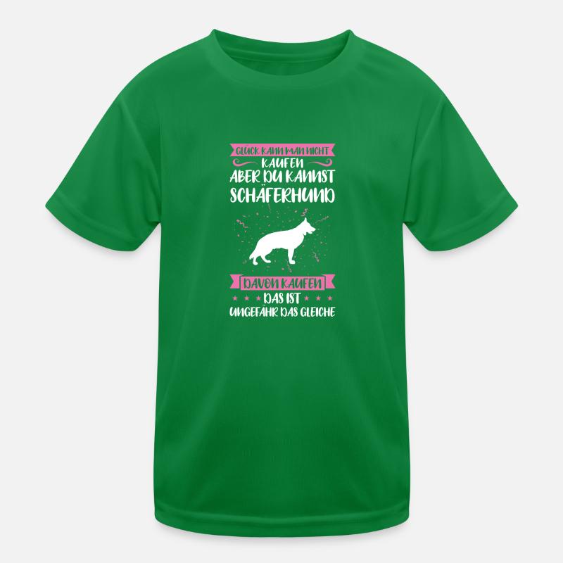 Schäferhund Hund Schäferhunde Geschenk Kinder Funktions-T-Shirt
