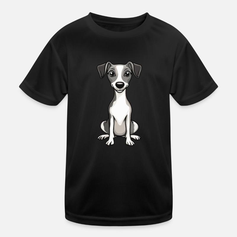 Whippet Hund Niedlich Kinder Funktions-T-Shirt