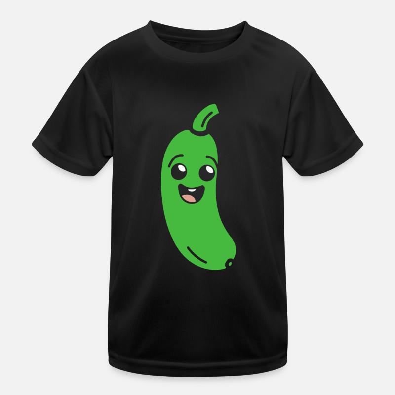 Zucchini Kinder Funktions-T-Shirt
