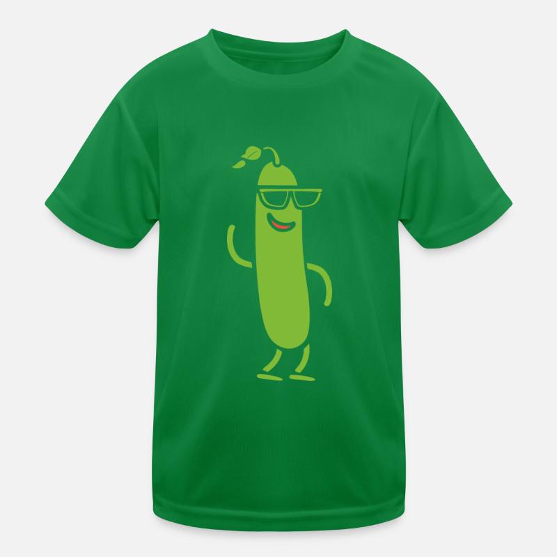 Zucchini Kinder Funktions-T-Shirt