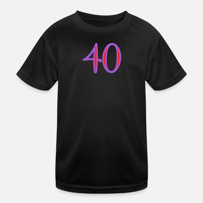 40 Kids Functional T-Shirt