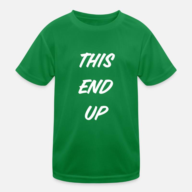T-Shirt « this end up » T-shirt sport Enfant