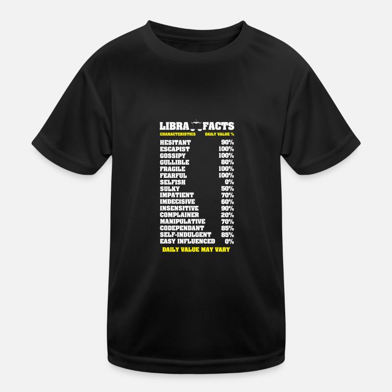 Sternzeichen Waage Kinder Funktions-T-Shirt