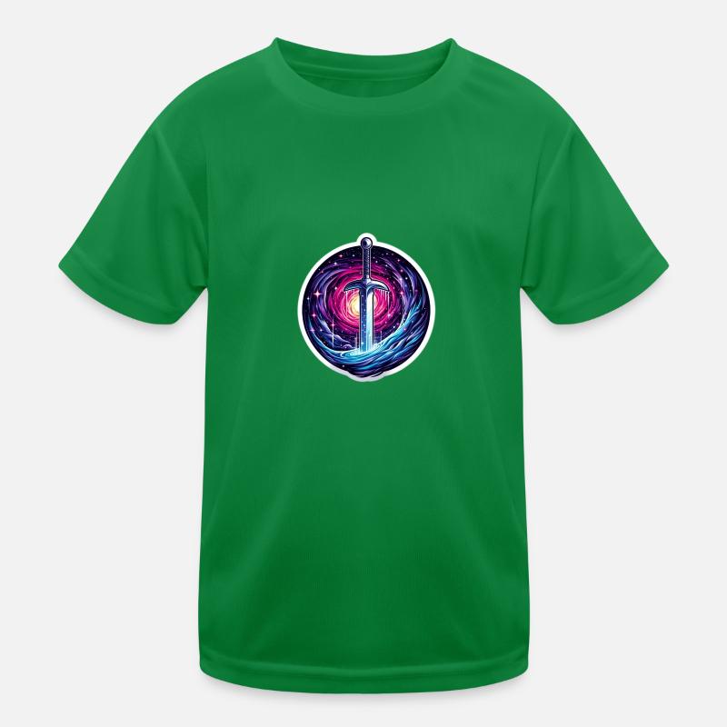 Celestial Sword Kids Functional T-Shirt