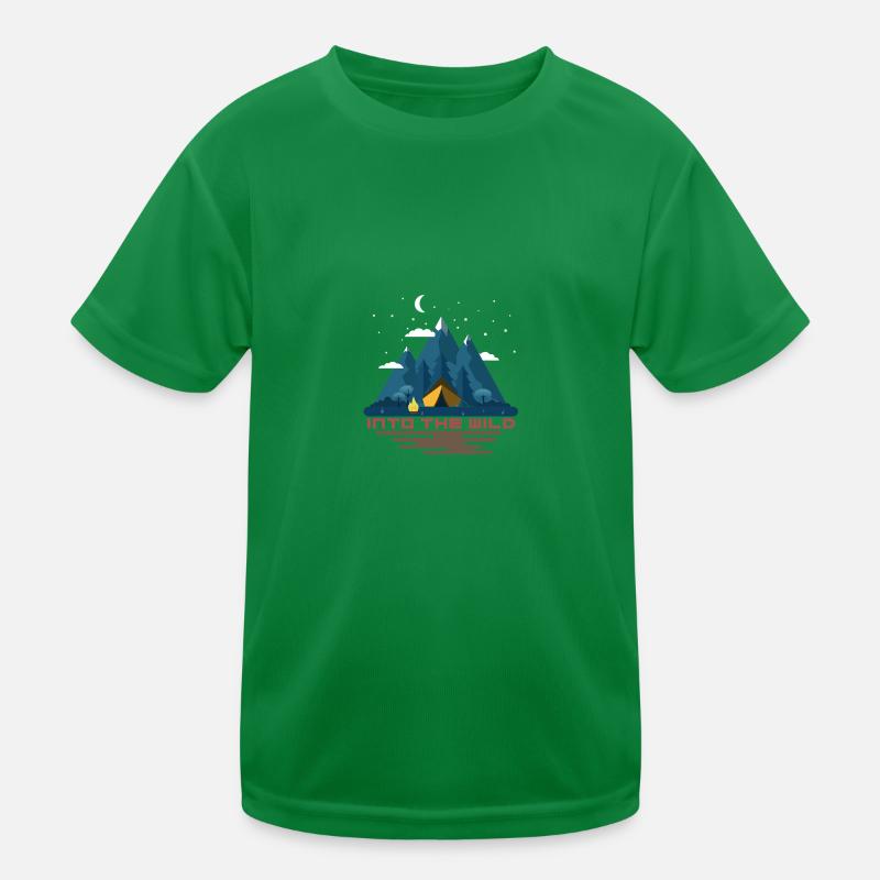 Into the wild T-shirt sport Enfant