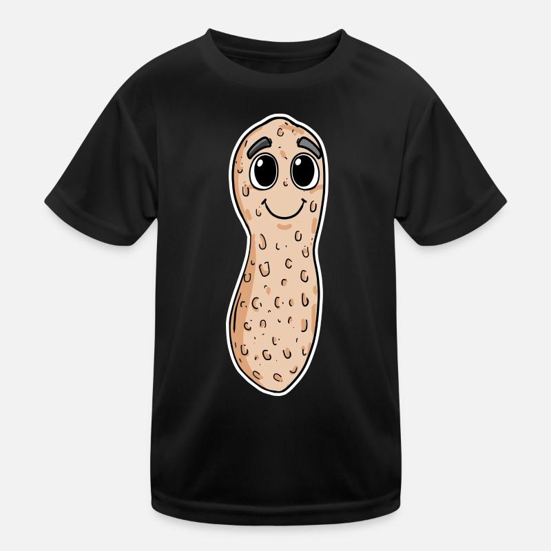Erdnuss Kinder Funktions-T-Shirt