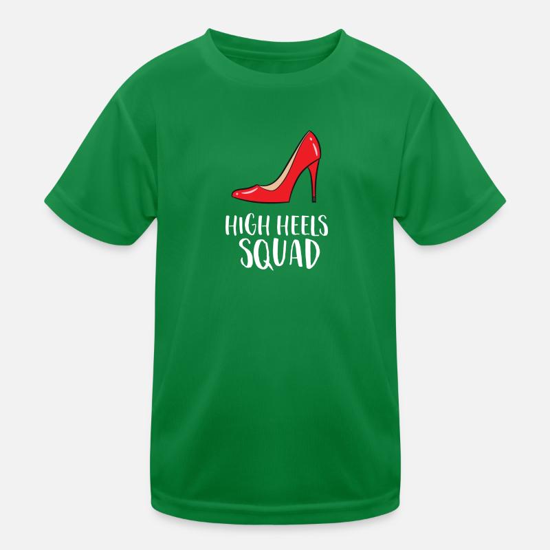 Talons hauts rouges - High Heels Squad T-shirt sport Enfant
