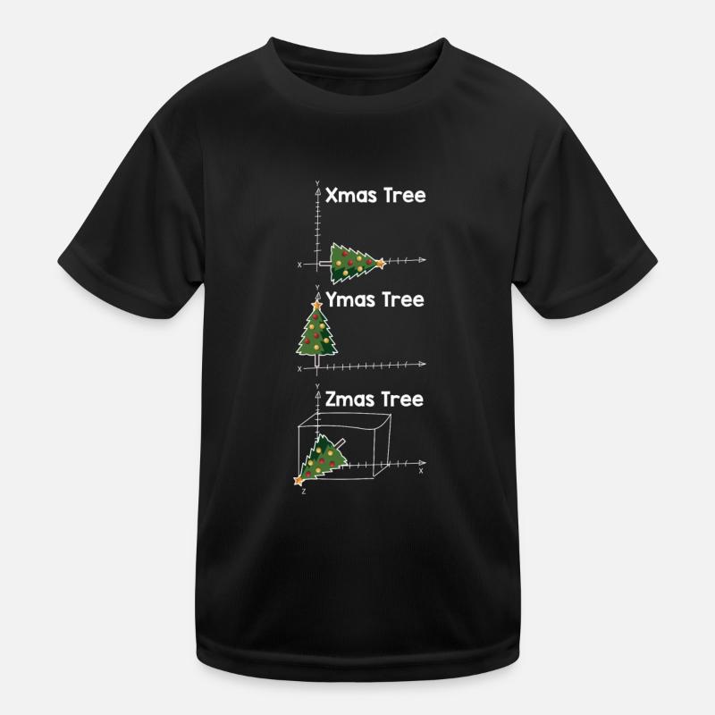 Mathematician Christmas | Mathematics Gift Idea Kids Functional T-Shirt