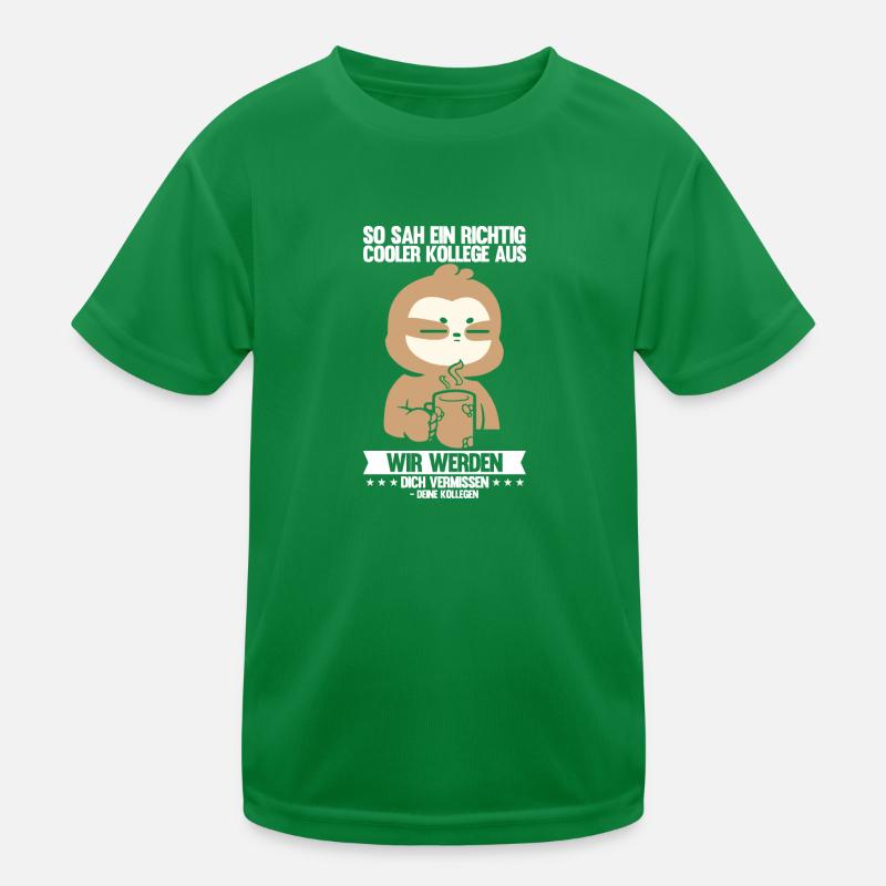 Abschied Kollegin Abschiedsparty Geschenk Kinder Funktions-T-Shirt