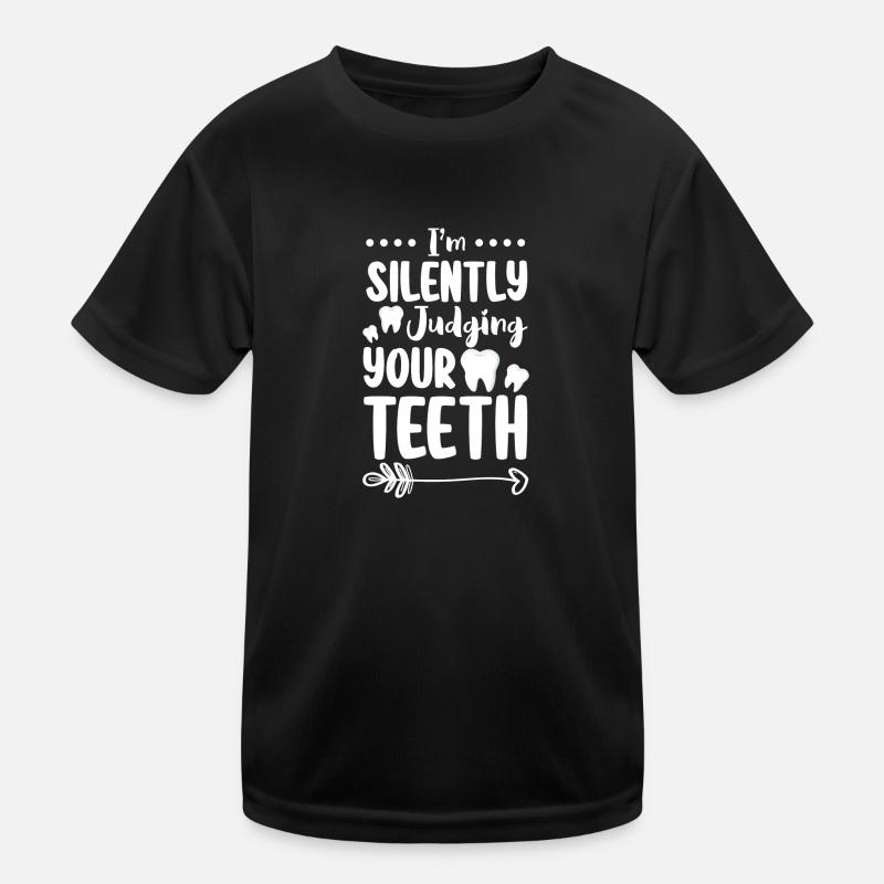 Teeth Profession Nursing Jaw Kids Functional T-Shirt