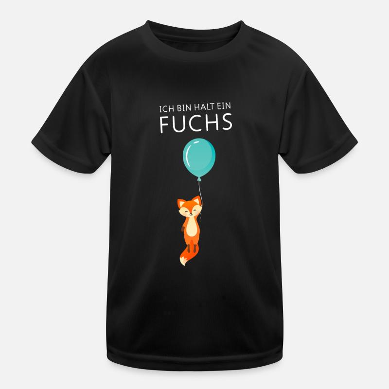 Ich Bin Halt Ein Fuchs Einschulung Schule Kinder Funktions-T-Shirt