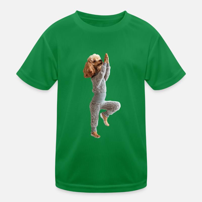 Pudel Kinder Funktions-T-Shirt