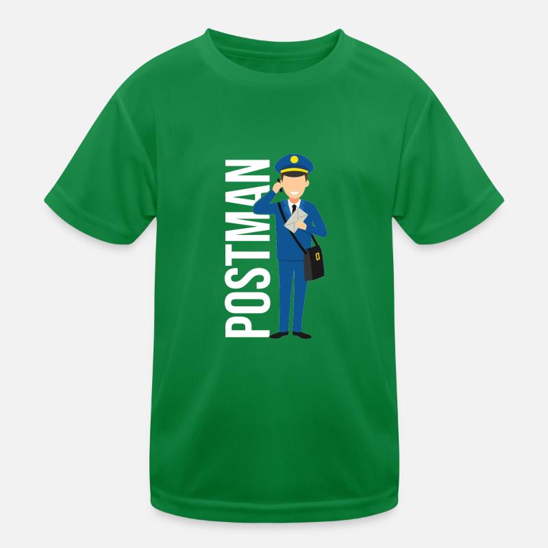 Briefträger Kinder Funktions-T-Shirt