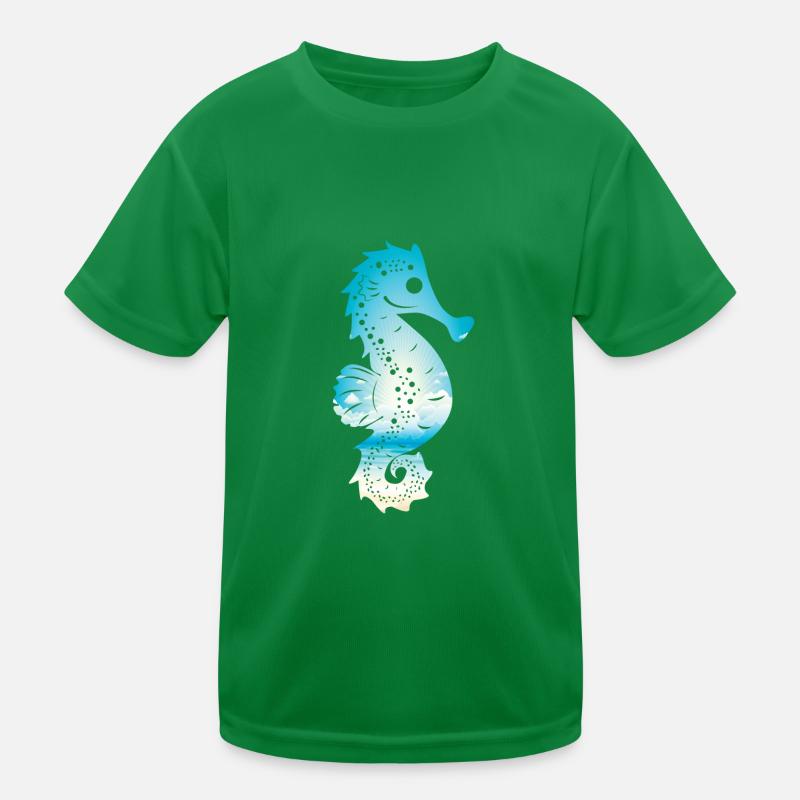 SeePferdchen (Sky-Edition) Kinder Funktions-T-Shirt