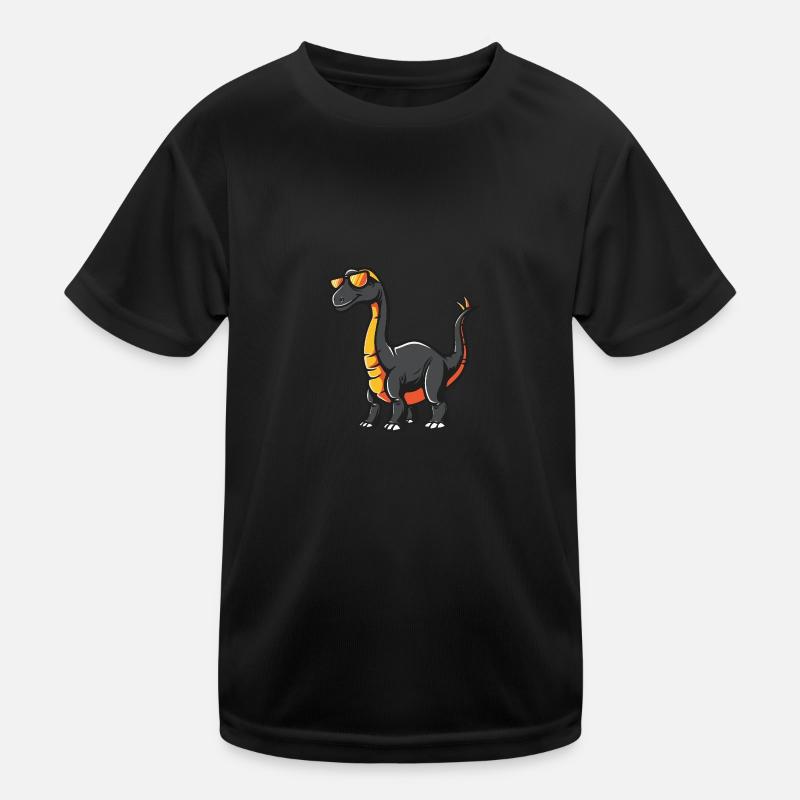 Dinosaurier brontosaurus Cool Tier Kinder Funktions-T-Shirt
