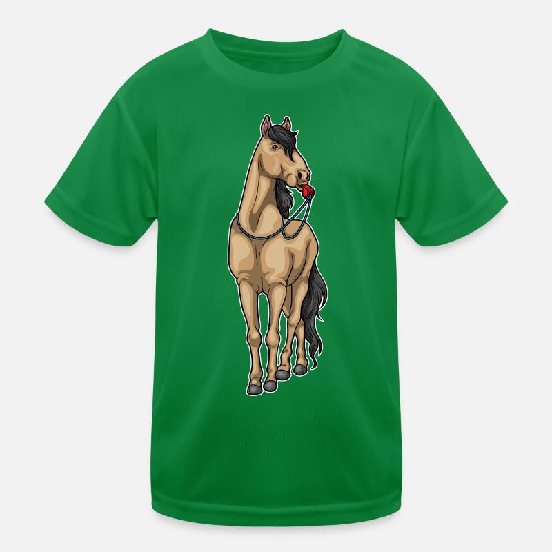 Horse Referee Whistle Kids Functional T-Shirt