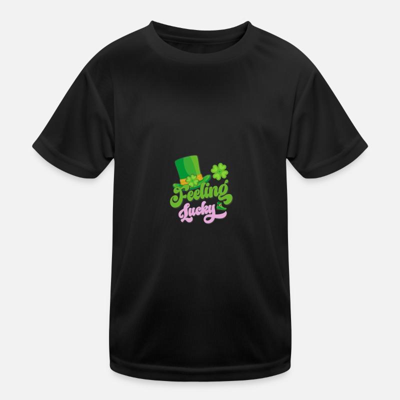 St Paddy's St Patricksday St Patrick Day Kids Functional T-Shirt