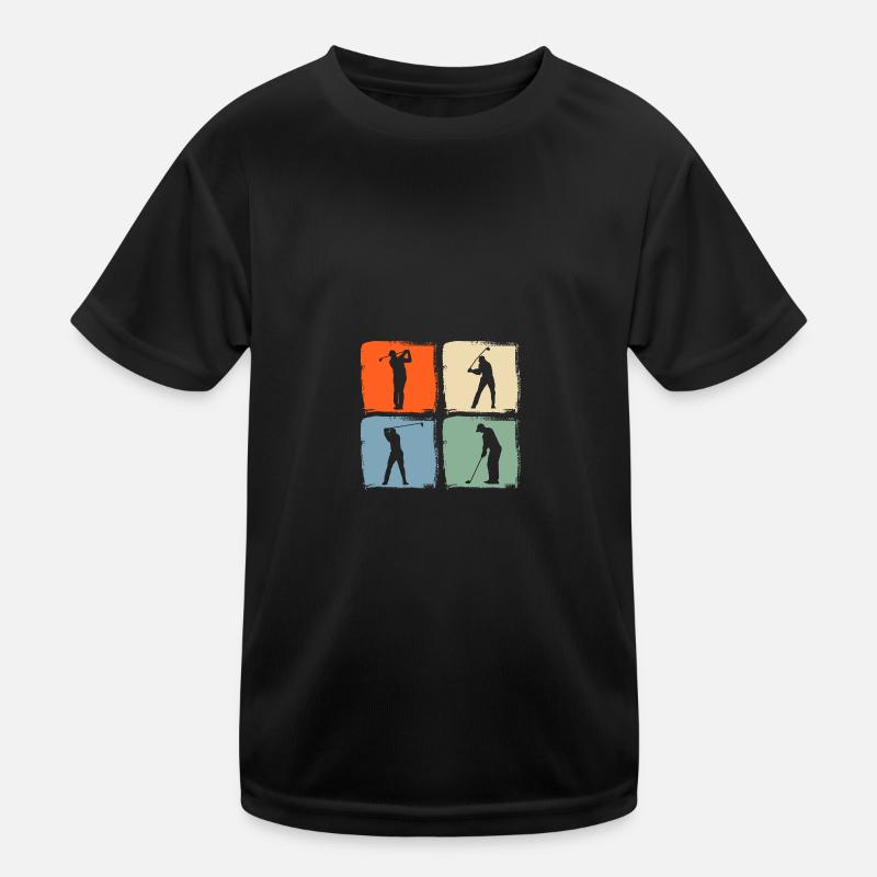 Golfspieler Golf Kinder Funktions-T-Shirt