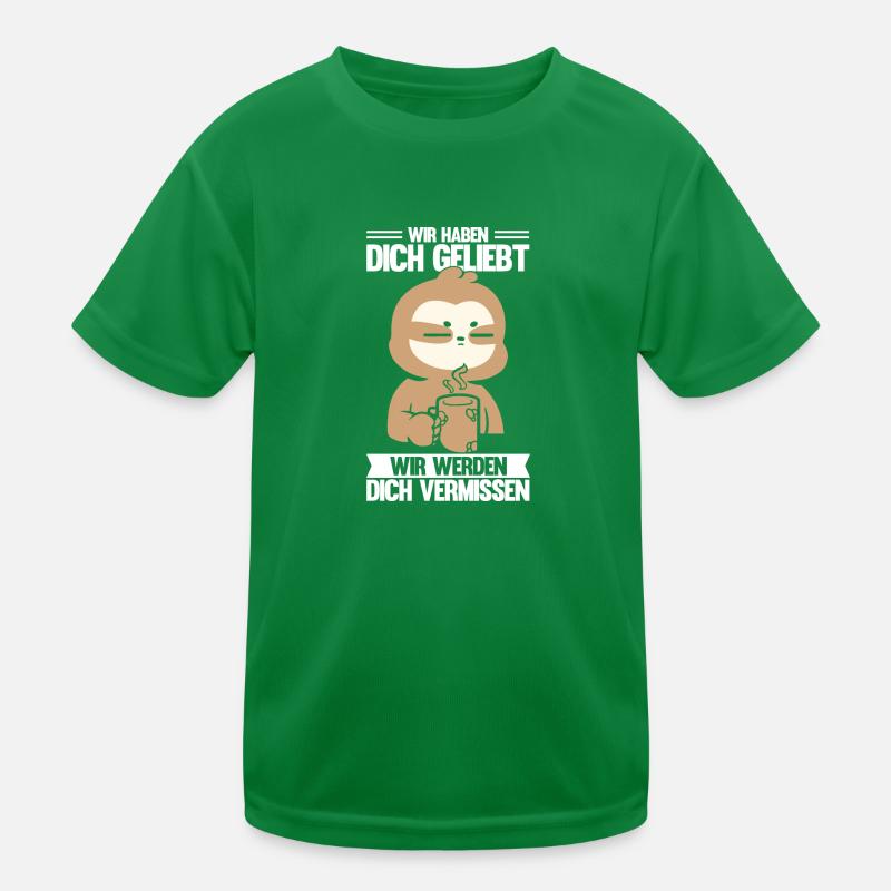 Abschied Kollegin Abschiedsparty Geschenk Kinder Funktions-T-Shirt