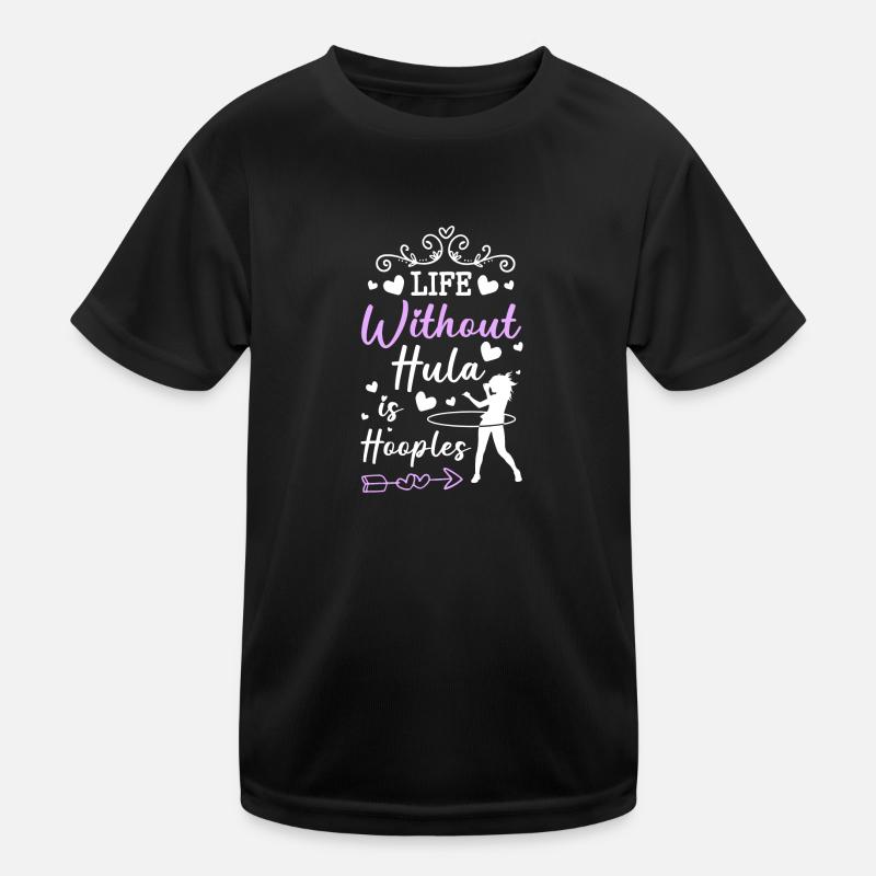 Hulahoop Sport Slimming Fit Kids Functional T-Shirt