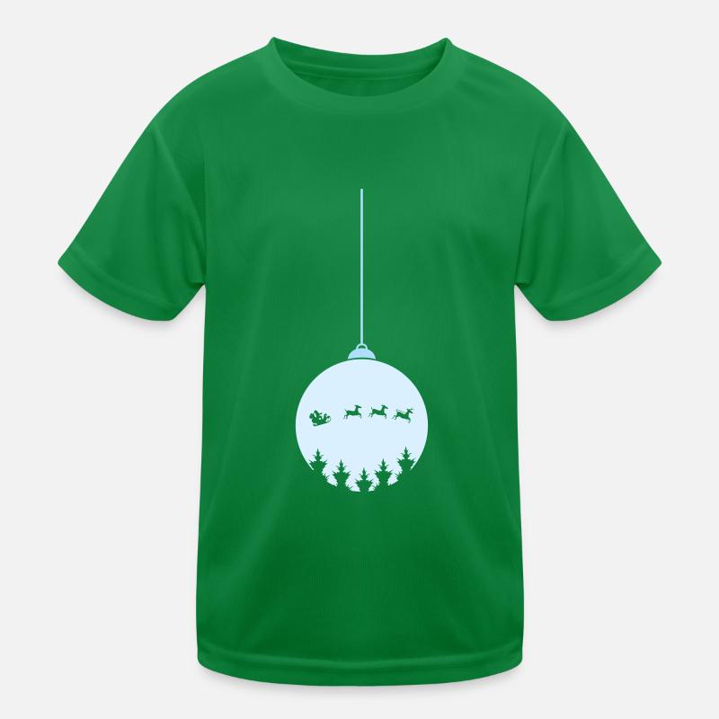 weihnachtskugel christmas Kinder Funktions-T-Shirt