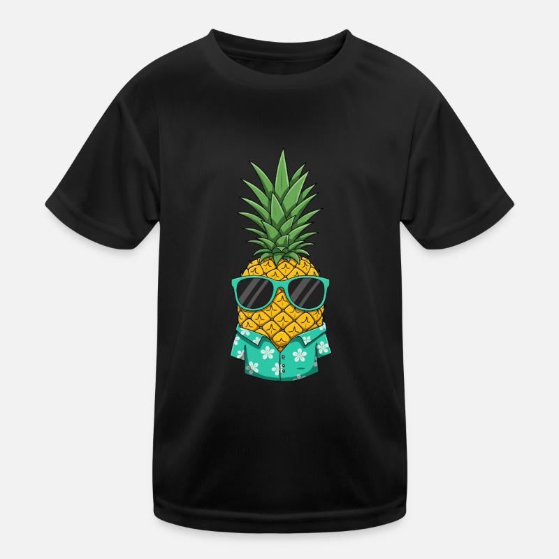 Cool Pineapple Kids Functional T-Shirt