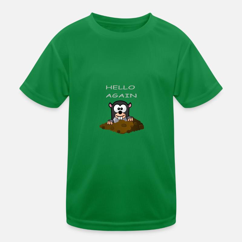 Mole Hello Again Kids Functional T-Shirt