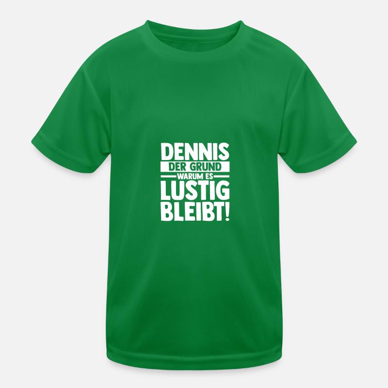 Prénom Dennis T-shirt sport Enfant