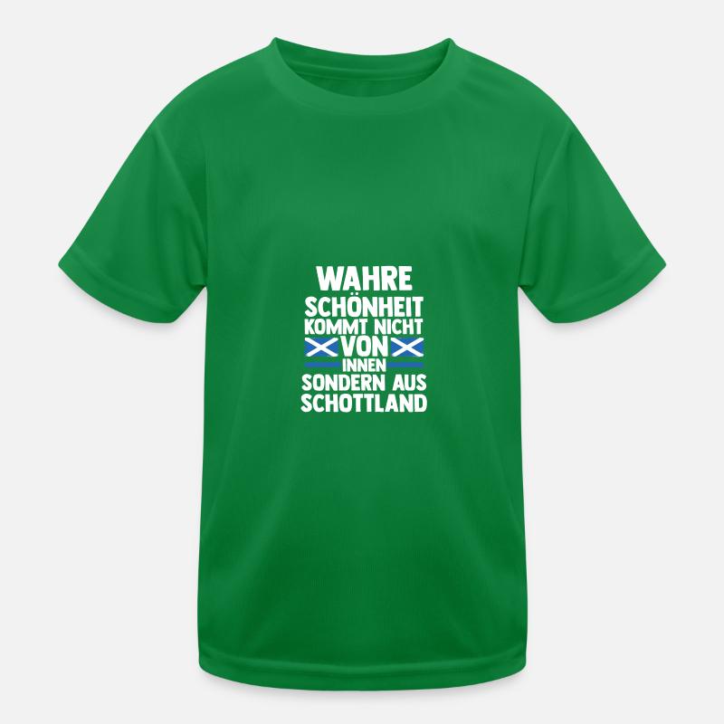 Schotten Schottisch Schottland Kinder Funktions-T-Shirt