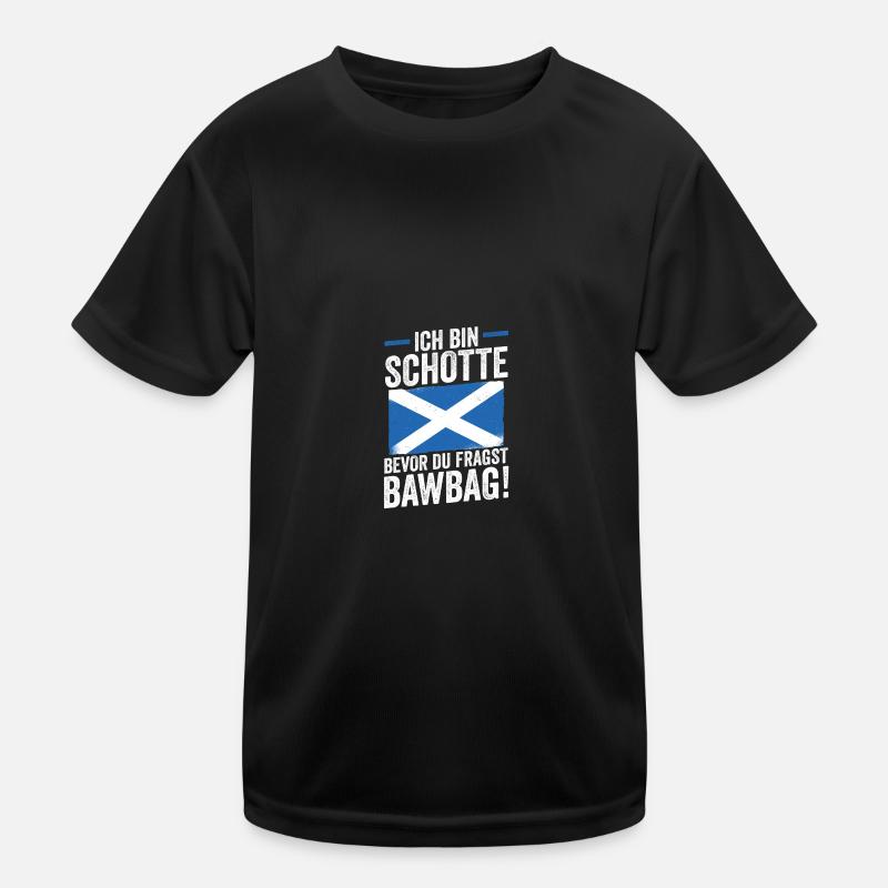Schotten Schottisch Schottland Kinder Funktions-T-Shirt