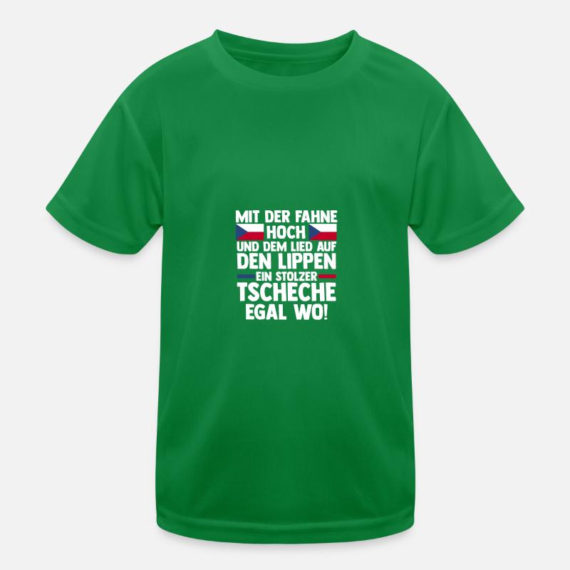 Tchèques République tchèque T-shirt sport Enfant