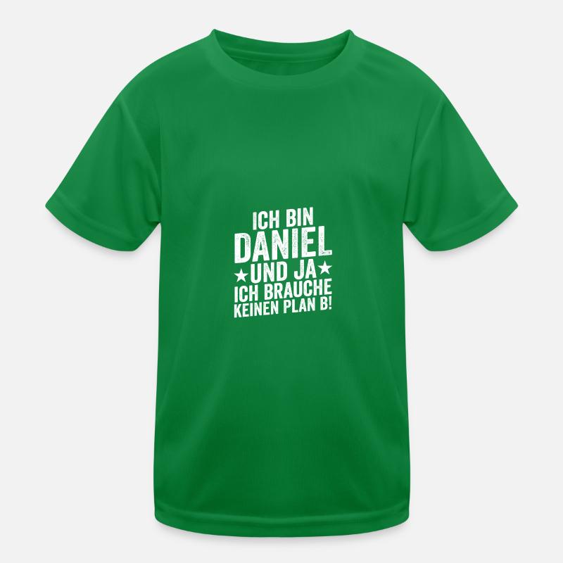 First name Daniel Kids Functional T-Shirt