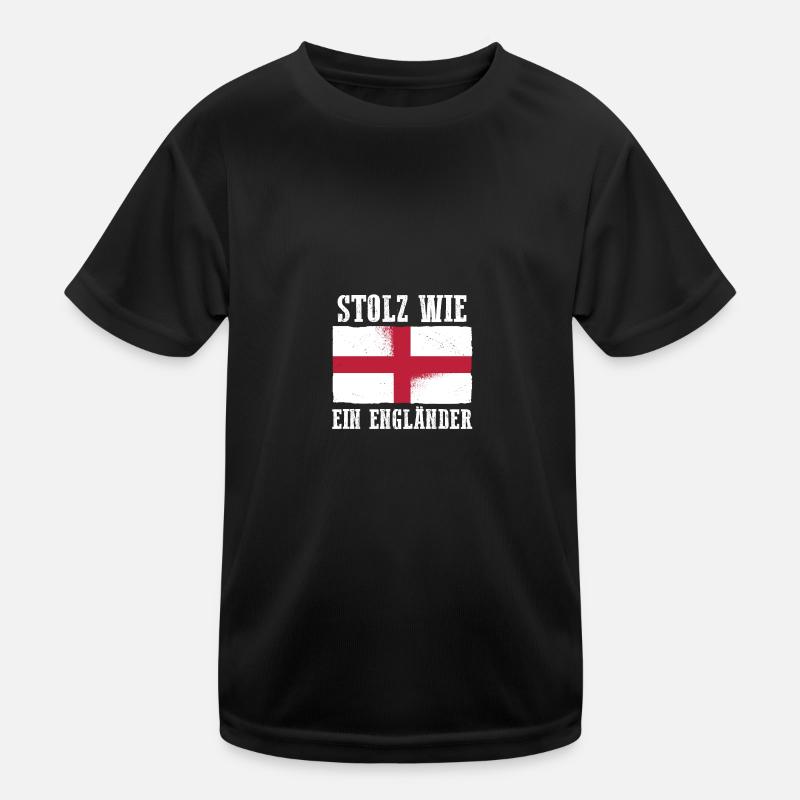 Großbritannien Engländer England Kinder Funktions-T-Shirt