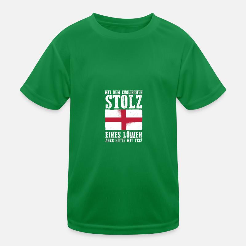 Grande-Bretagne Anglais Angleterre T-shirt sport Enfant