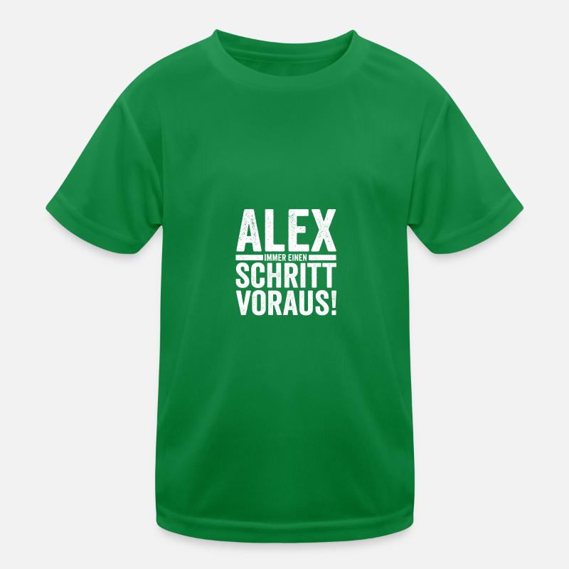Alexander Alexandra Alexa Alex Kinder Funktions-T-Shirt