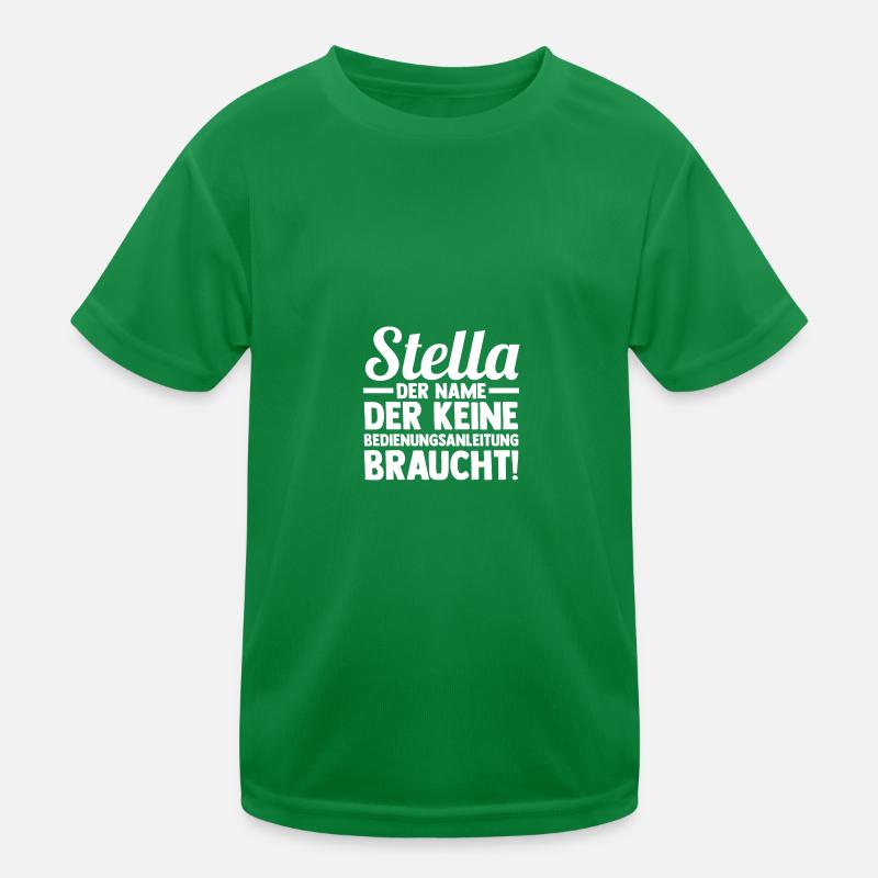 First name Stella Kids Functional T-Shirt