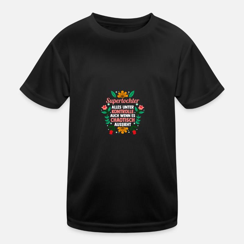Töchter Tochter Kinder Funktions-T-Shirt