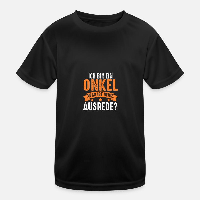 Onkel Kinder Funktions-T-Shirt