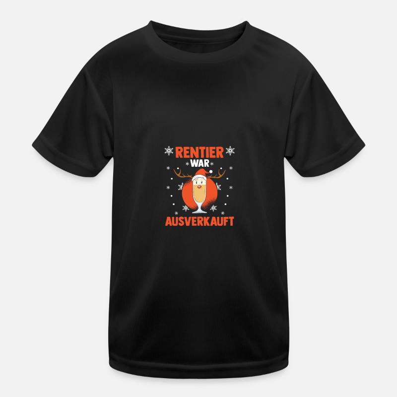 Reindeer a été vendu Noël T-shirt sport Enfant