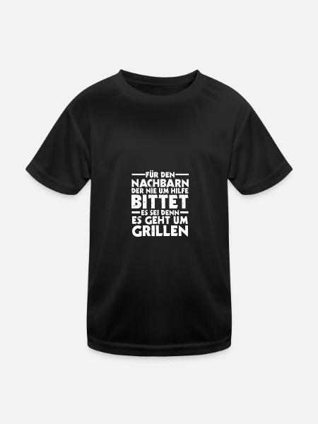 Neighborhood Best Neighbor - Kids Functional T-Shirt - black - Front